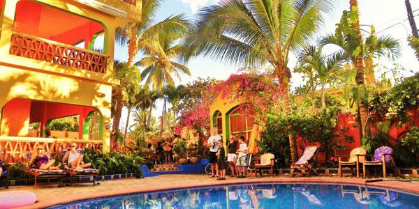 Family Poolside Vacation in Mexico