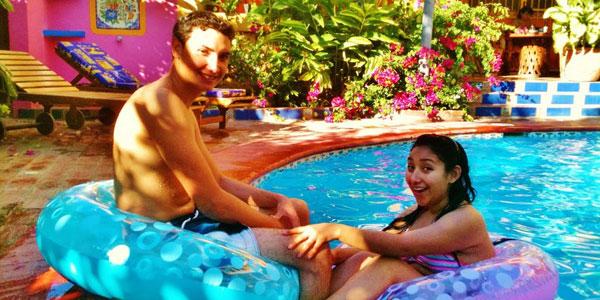More Tropical Pool Time