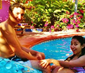 More Tropical Pool Time